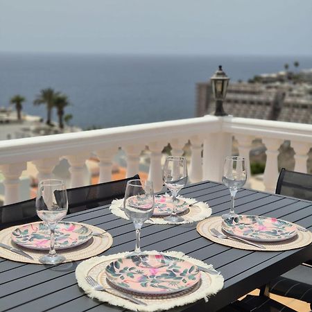 Ocean View Sunset Terrace - Near Anfi Del Mar Apartment Los Caideros Luaran gambar
