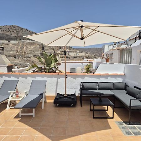 Ocean View Sunset Terrace - Near Anfi Del Mar Apartment Los Caideros Luaran gambar