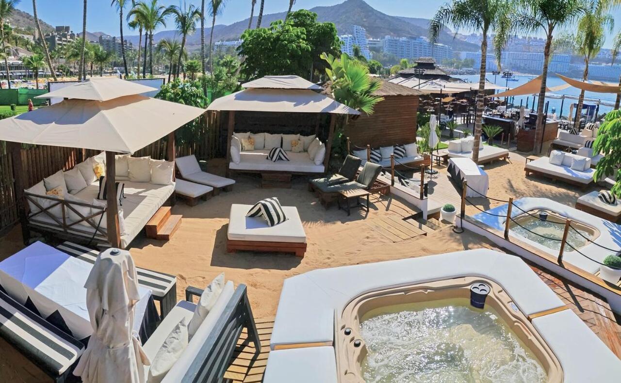 Ocean View Sunset Terrace - Near Anfi Del Mar Apartment Los Caideros Luaran gambar